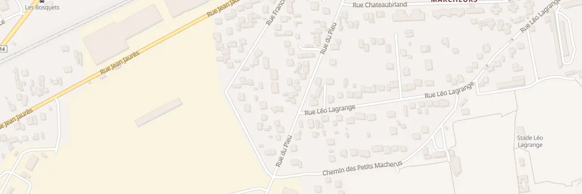 Plan du 42 Rue du Pieu aux Mureaux