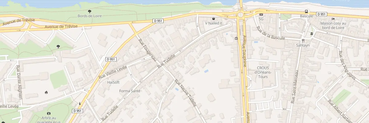 Plan du 29 Rue Tudelle à Orléans