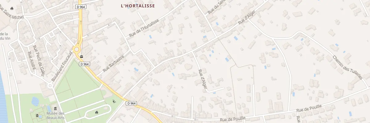 Plan du 40 Rue d’Alger à Gaillac