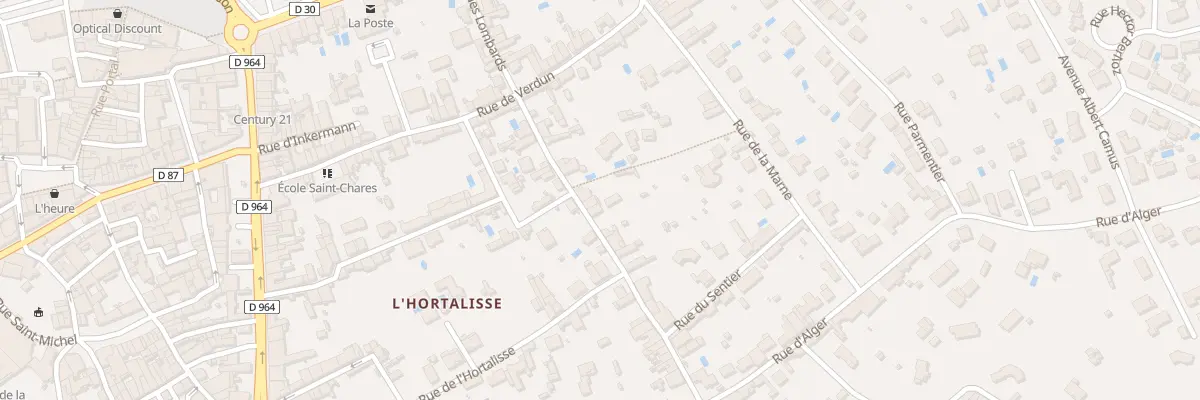 Plan du 32 Rue des Lombards à Gaillac