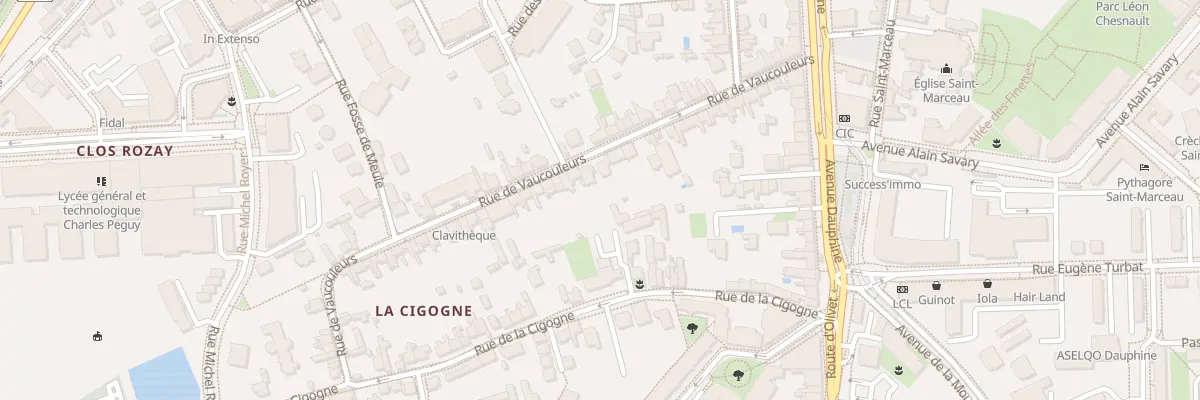 Plan du 39 Rue de Vaucouleurs à Orléans