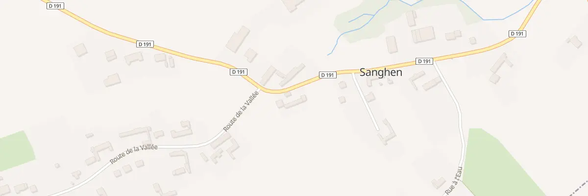 Plan du 931 Rte d’Alembon (cd 191) à Sanghen