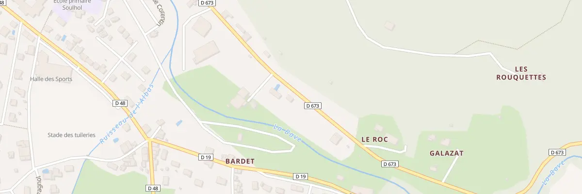 Plan du 670 Av de Verdun à Saint-Céré