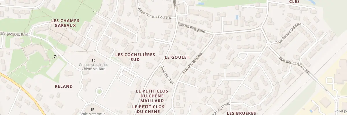 Plan du 734 Rue du Chene Maillard à Saran