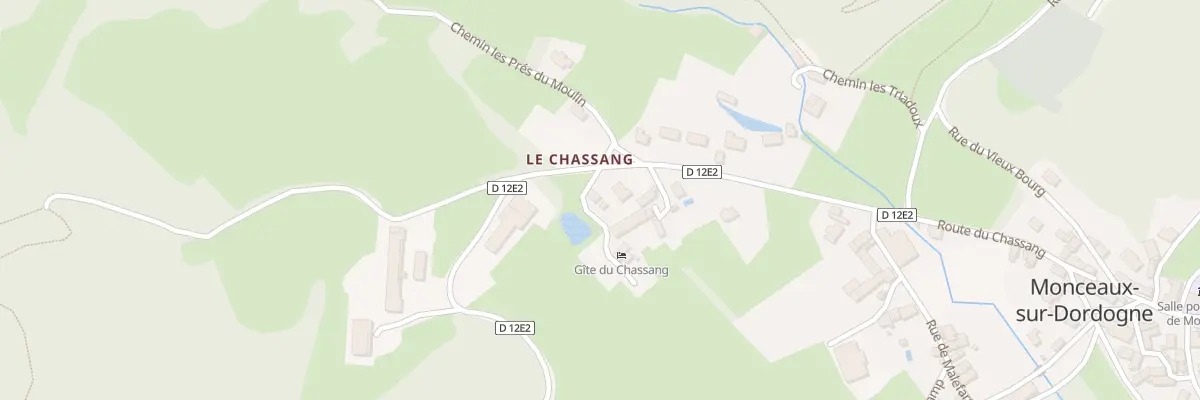 Plan du 5065 Le Chassang à Monceaux-sur-Dordogne