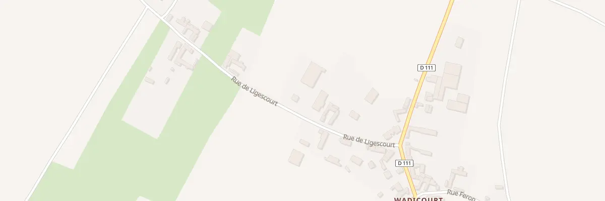 Plan du 6 Rue de Ligescourt à Dompierre-sur-Authie