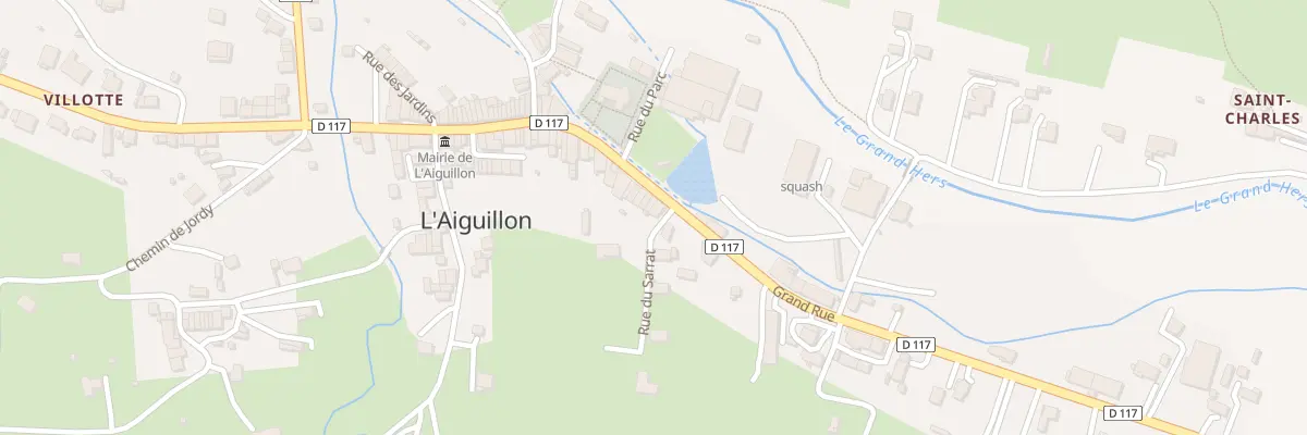 Plan du 50 Grand’ Rue à L’Aiguillon