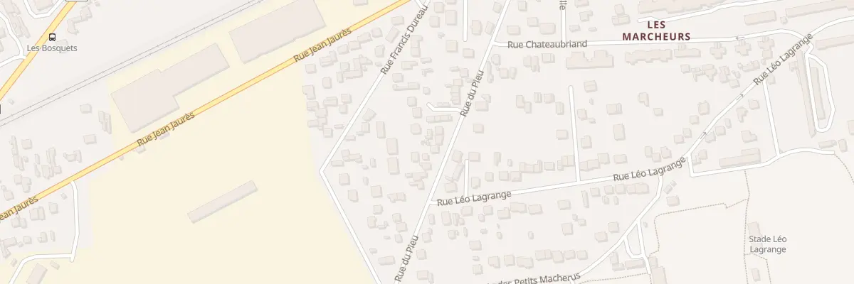 Plan du 34 Rue du Pieu aux Mureaux