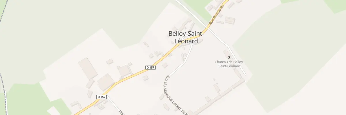 Plan du 5042 Le Village à Belloy-Saint-Léonard