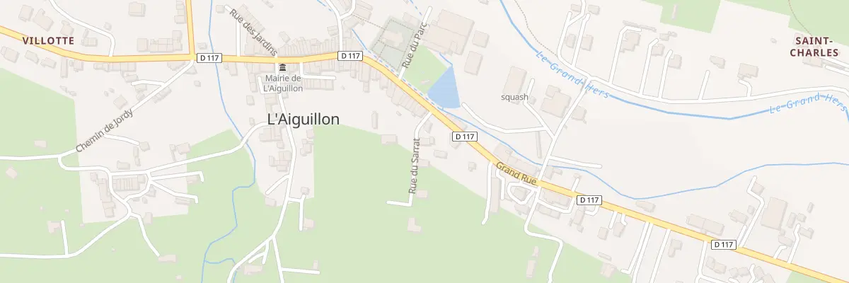 Plan du 1 Rue du Sarrat à L’Aiguillon