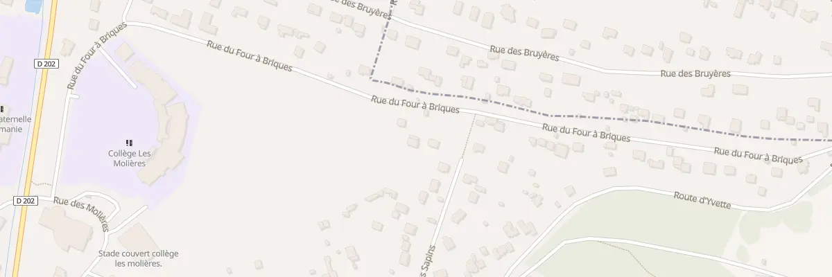 Plan du 40 Rue du Four à Briques aux Essarts-le-Roi