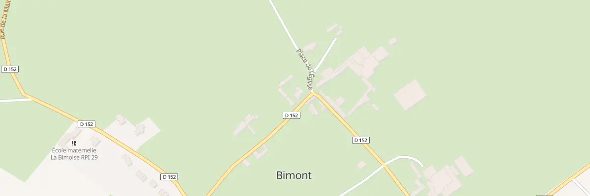 Plan du 11 Rue de la Bimoise à Bimont