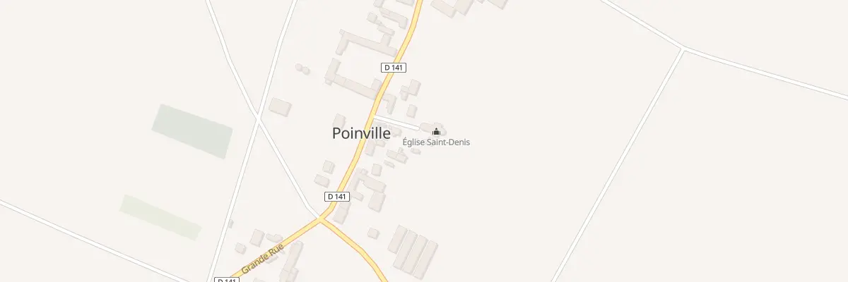 Plan du 3 Pl de l’Eglise à Poinville
