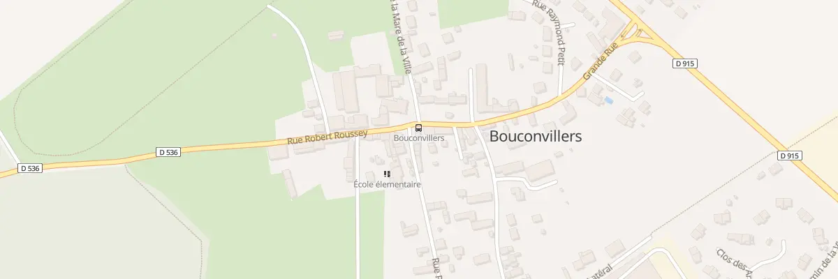 Plan du 17B Rue Robert Roussey à Bouconvillers