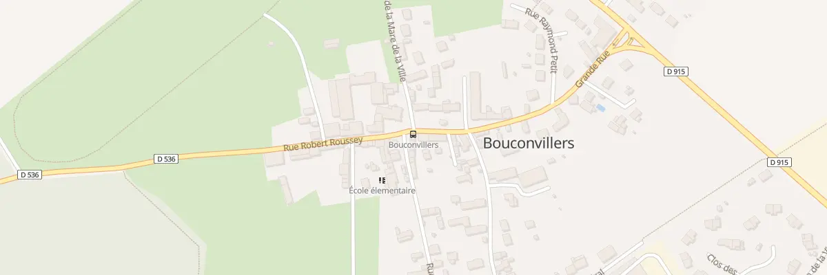 Plan du 17 Rue Robert Roussey à Bouconvillers