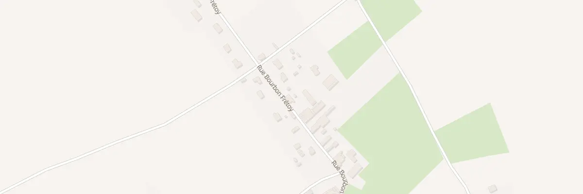 Plan du 24 Rue Bourbon Frétoy à Grémévillers