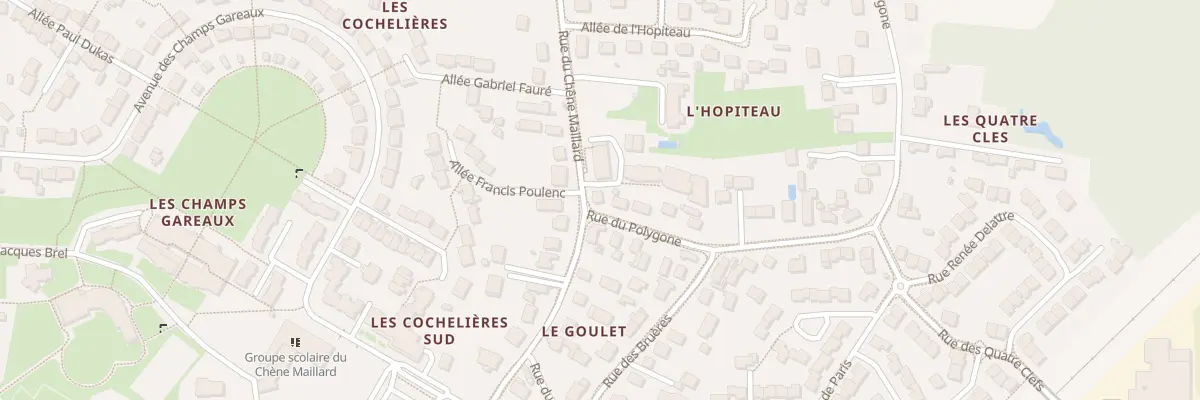 Plan du 836 Rue du Chene Maillard à Saran