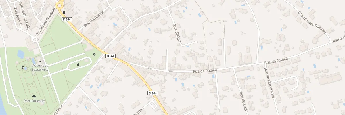 Plan du 35 Rue de Pouille à Gaillac