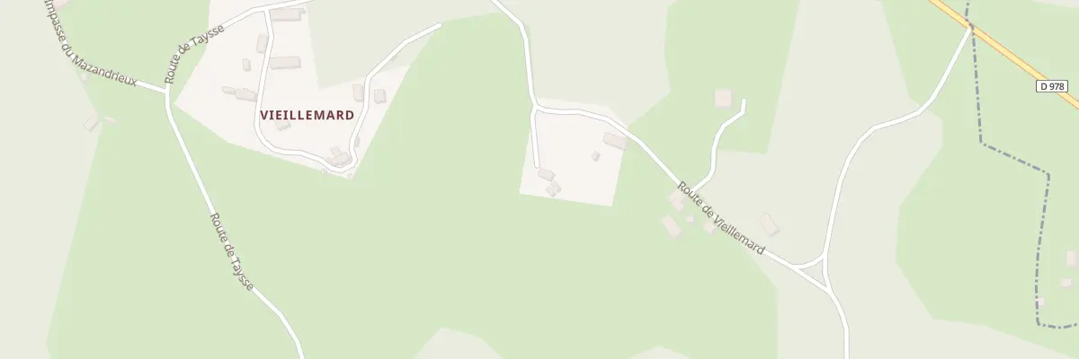 Plan du 5148 Vieillemard à Saint-Martial-de-Gimel