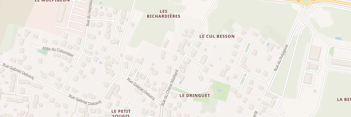 Plan du 1193 Rue du Chene Maillard à Saran