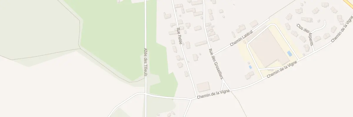 Plan du 20 Rue Pelée à Bouconvillers