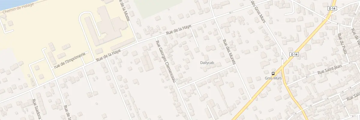 Plan du 11 Rue Georges Clemenceau aux Mureaux
