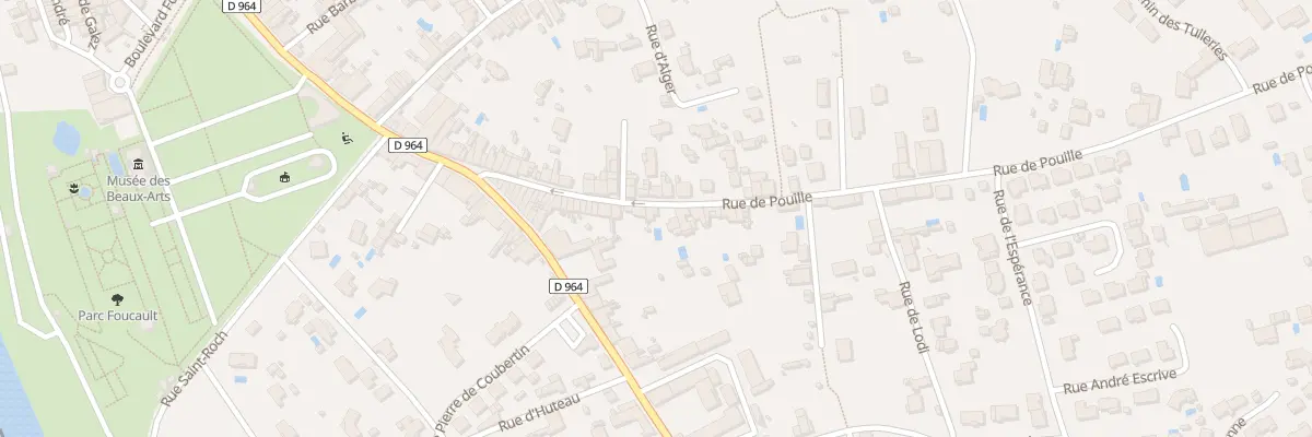 Plan du 50 Rue de Pouille à Gaillac