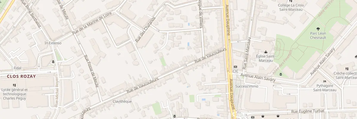 Plan du 18 Rue de Vaucouleurs à Orléans