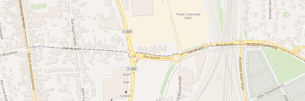 Plan du 30 Rue de Joie à Fleury-les-Aubrais