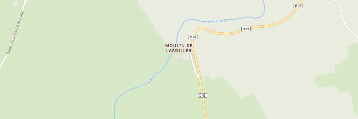 Plan du 5110 Moulin de Lardillier à Saint-Hilaire-le-Château