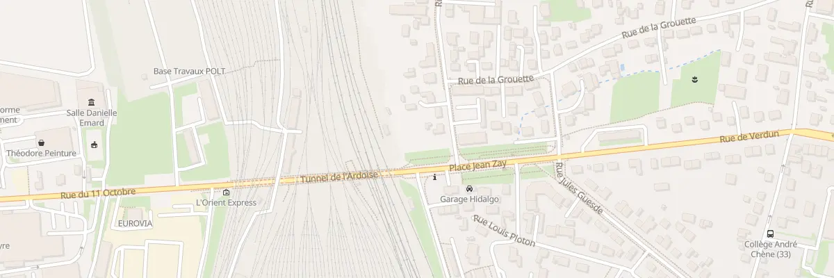 Plan du 3 Rue Jules Ferry à Fleury-les-Aubrais