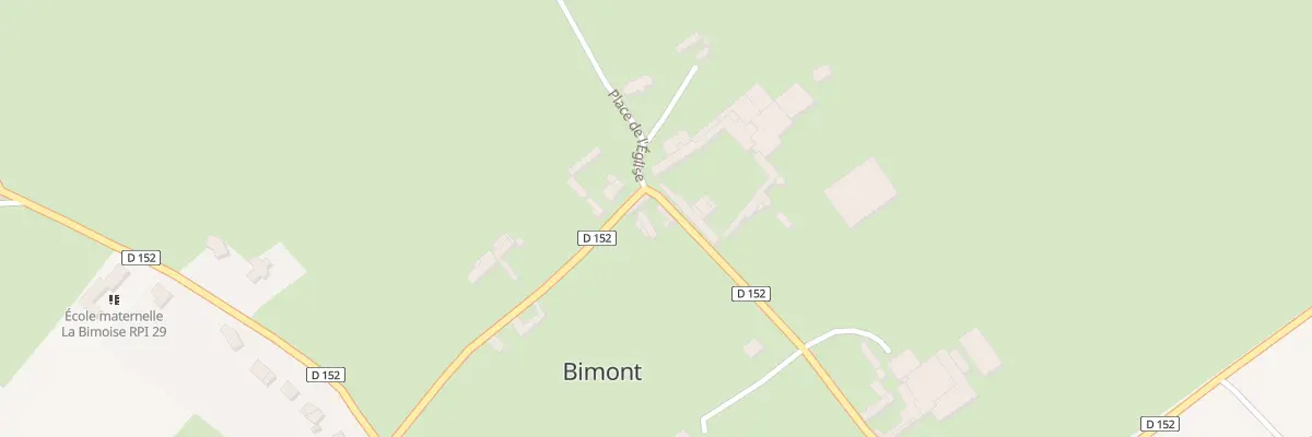 Plan du 10 Rue de la Bimoise à Bimont