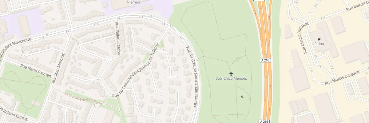 Plan du 60 Rue Grp Normandie Niemen à Calais