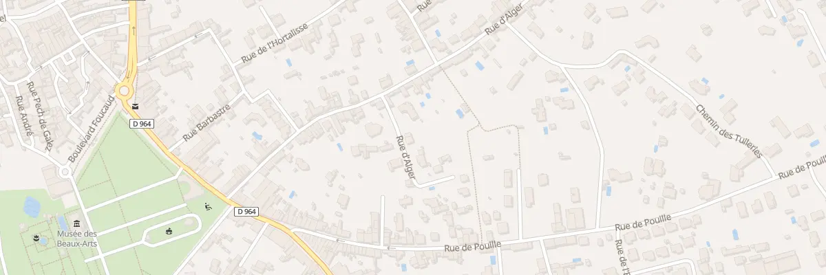 Plan du 46B Rue d’Alger à Gaillac