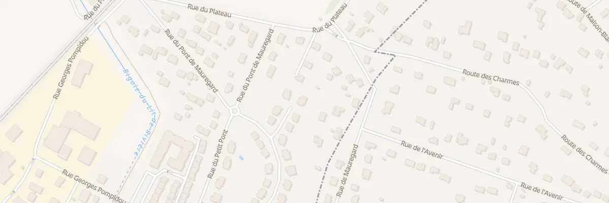Plan du 44 Rue du Bois Saint Pierre aux Essarts-le-Roi