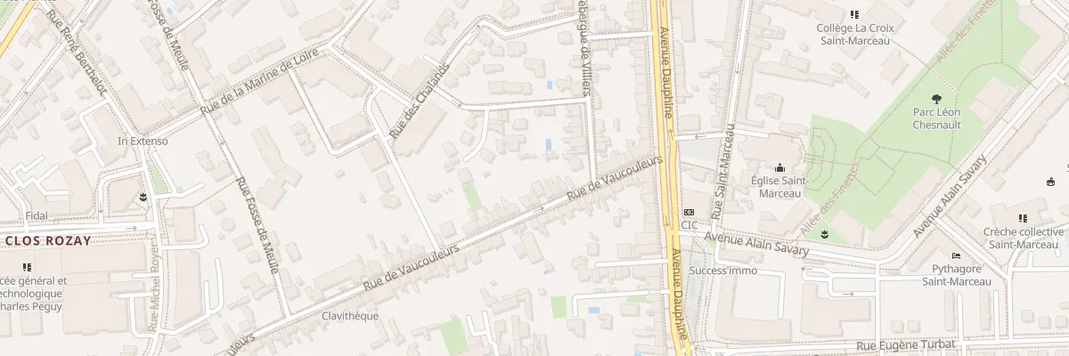 Plan du 14 Rue de Vaucouleurs à Orléans