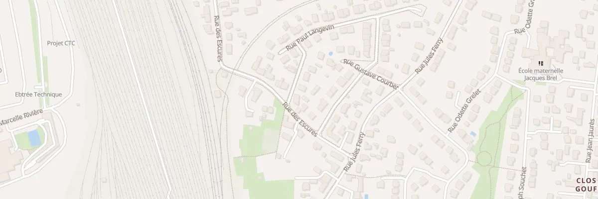 Plan du 2 Rue Antoine de Saint-Exupéry à Fleury-les-Aubrais