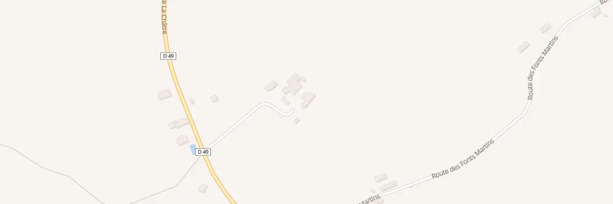 Plan du 5108 Chassignieres à Montipouret