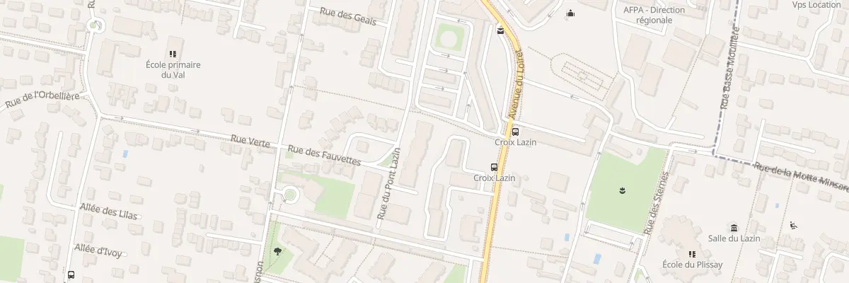 Plan du 211 Rue du Pont Lazin à Olivet
