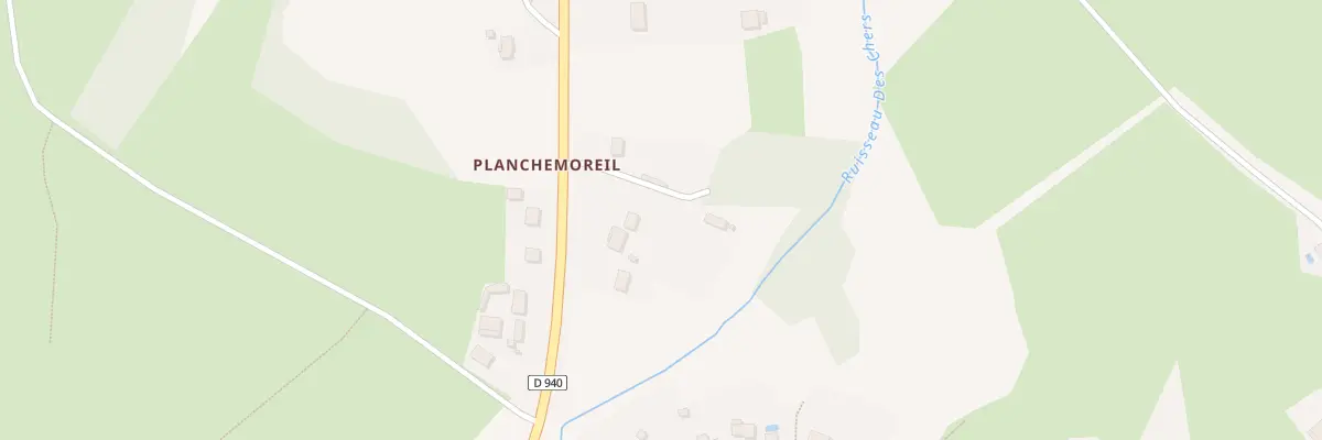 Plan du 17 Planchemoreil à Saint-Fiel
