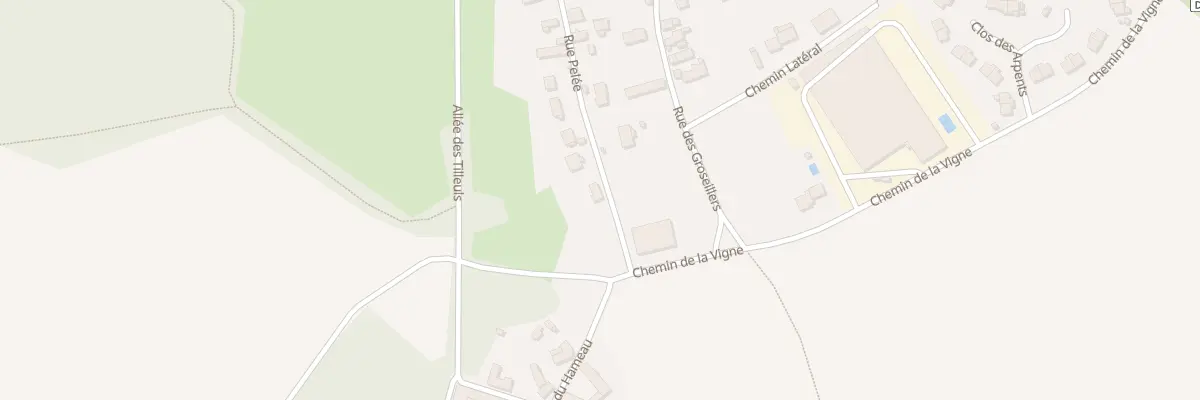 Plan du 24 Rue Pelée à Bouconvillers