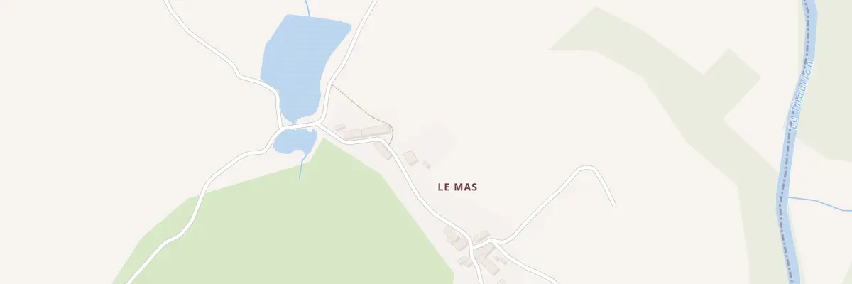 Plan du 10 Le Mas à Vidaillat