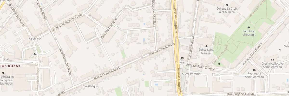 Plan du 10 Rue de Vaucouleurs à Orléans
