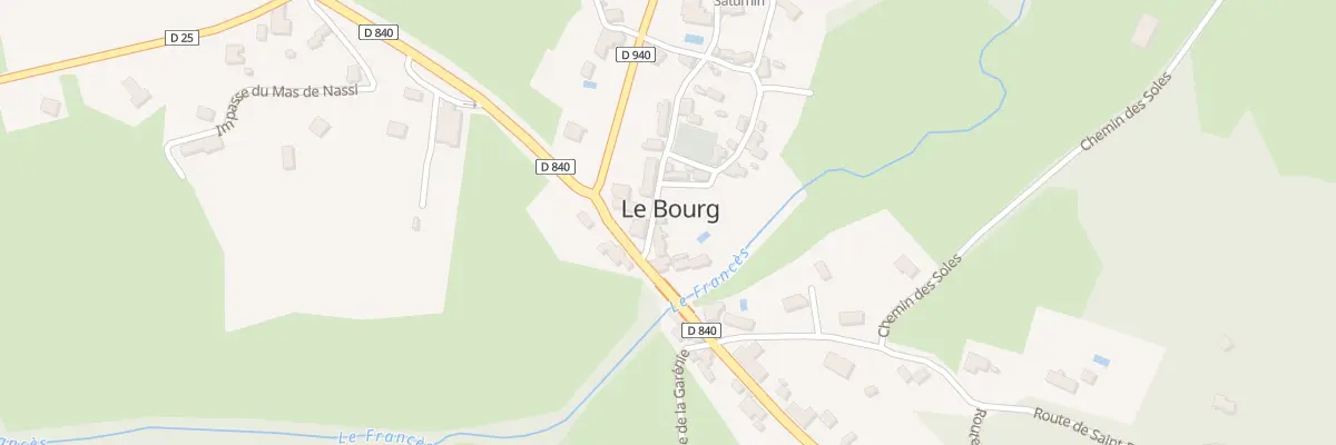Plan du 5022 Le Bourg à Leyme