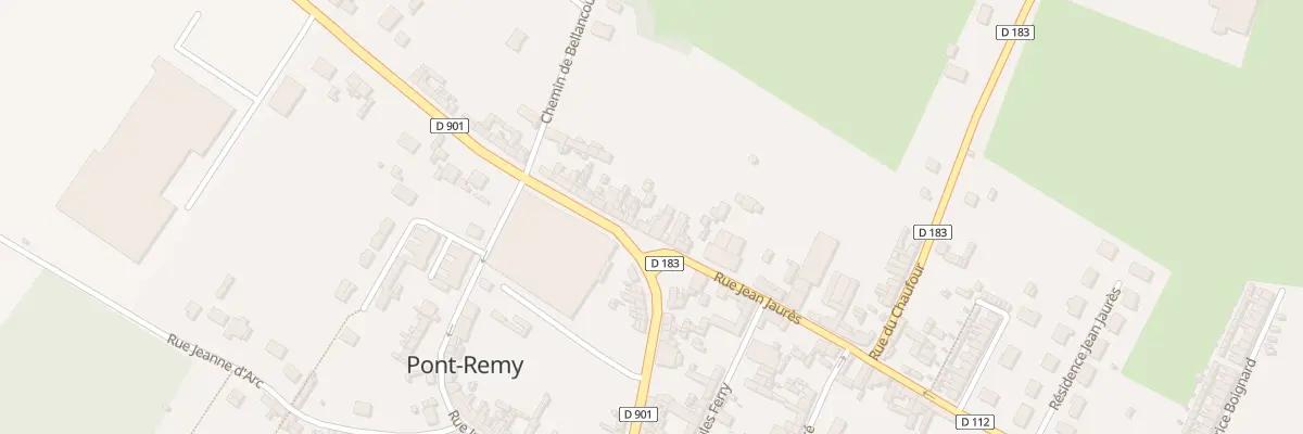 Plan du 1 Rue Jean Jaurès à Pont-Remy