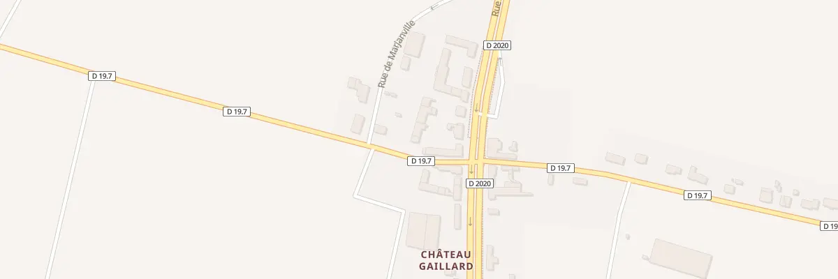Plan du 3 Rue du Château d’Eau à Santilly