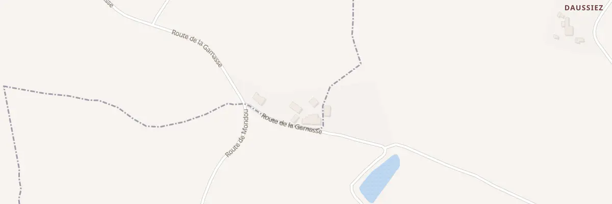 Plan du 5029 La Gamasse à Pratviel