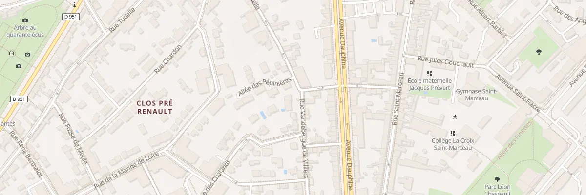 Plan du 20B Rue Neuve Tudelle à Orléans