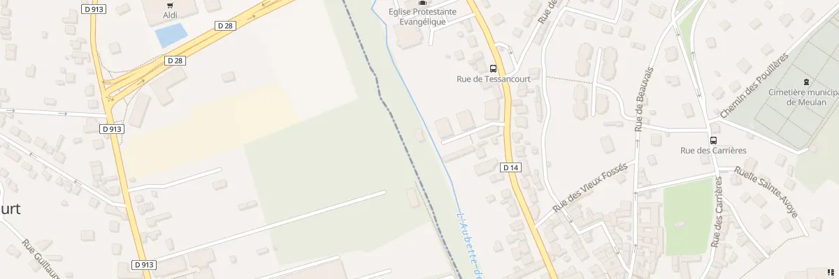 Plan du 31 Rue de Tessancourt à Meulan-en-Yvelines