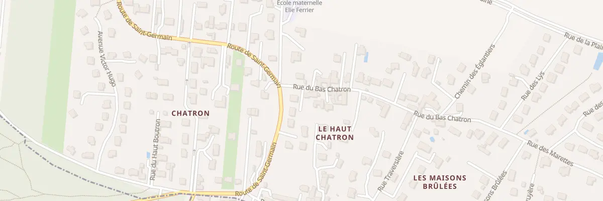 Plan du 2B Rue du Bas Chatron à Saint-Germain-de-la-Grange